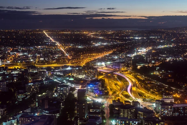 Auckland vista nocturna —  Fotos de Stock