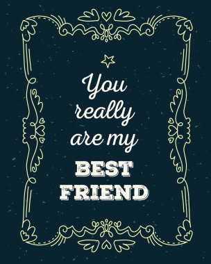 Beyaz yazıt ve sta ile dantel çerçeve vektör illüstrasyon