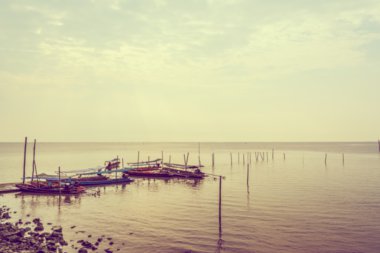 küçük tekne görüntüsü .