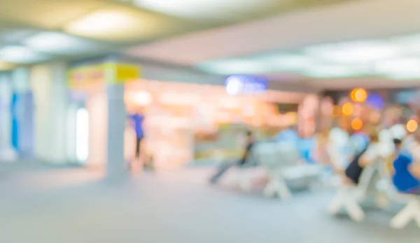 Verschwommene Wartezonen Flughafen Oder Busbahnhof Verwendung Als Hintergrund — Stockfoto