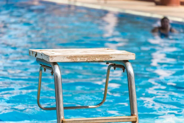 Imagen Plataforma Las Personas Piscina — Foto de Stock