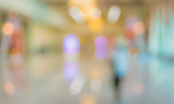 Imagen Borrosa Del Centro Comercial Las Personas Para Uso Fondo — Foto de Stock