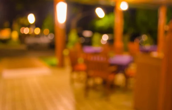 야간에 사용을 레스토랑의 이미지 — 스톡 사진