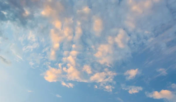 Imagem Céu Claro Hora Dia Para Uso Segundo Plano — Fotografia de Stock