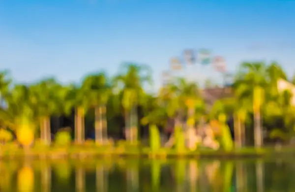 Abstract Blur Image Lake Sky Background Usage — Stock Photo, Image