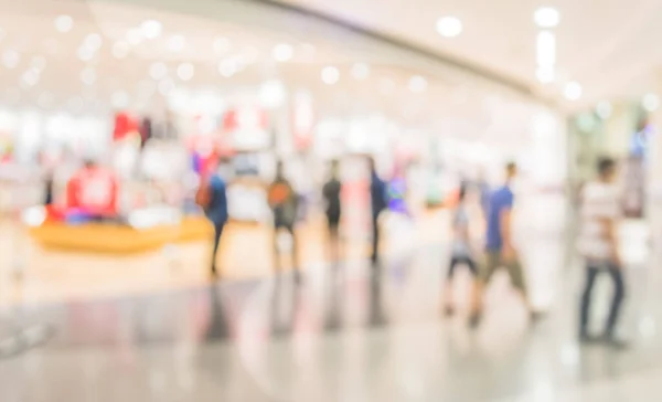 Imagem Turva Shopping Center Pessoas Para Uso Segundo Plano — Fotografia de Stock