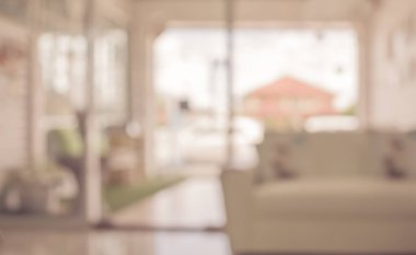 arkaplan kullanımı için soyut bulanık modern ofis resmi .