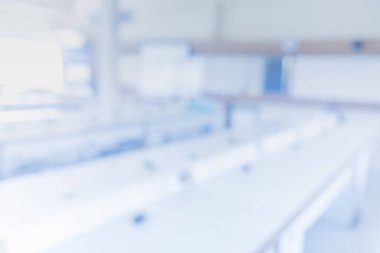 Eczane arkaplan kullanımı için eski laboratuvarın bulanık görüntüsü .