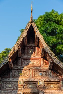 Wat Ubosot, Mae Hia, Chiang Mai Tayland 'da bulunan şehrin simgesi olarak bilinen eski bir tapınak..