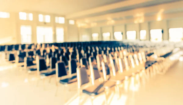 Imagen Borrosa Tono Vintage Sala Auditorio Vacía Para Uso Fondo — Foto de Stock