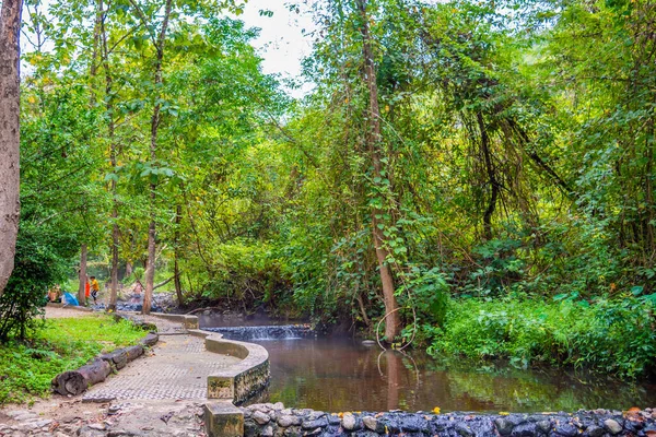 Imagen Estanque Agua Pong Nam Ron Tha Pai Aguas Termales — Foto de Stock