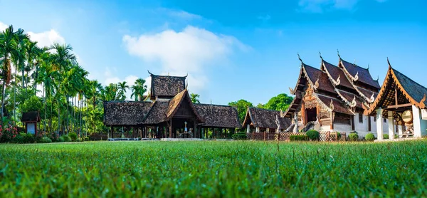 Wat Ton Kain Antiguo Templo Madera Conocido Como Punto Referencia — Foto de Stock