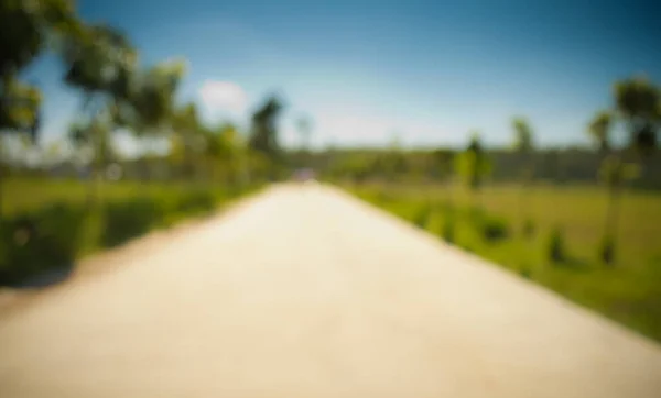 带有Bokeh的模糊道路图像 用于背景使用 — 图库照片