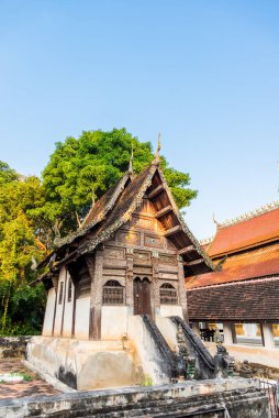 Wat Ubosot, Mae Hia, Chiang Mai Tayland 'da bulunan şehrin simgesi olarak bilinen eski bir tapınak..