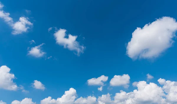 Immagine Cielo Blu Texture Nuvola Bianca Utilizzo Sfondo — Foto Stock