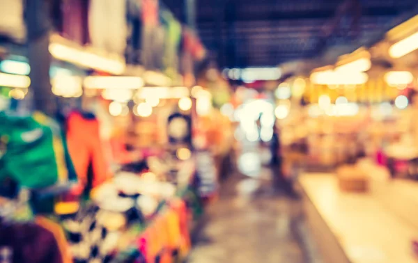 Imagem Borrão Abstrato Mercado Day Com Bokeh Para Uso Segundo — Fotografia de Stock