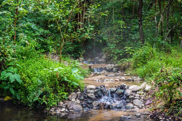 Imagen Estanque Agua Pong Nam Ron Tha Pai Aguas Termales — Foto de Stock