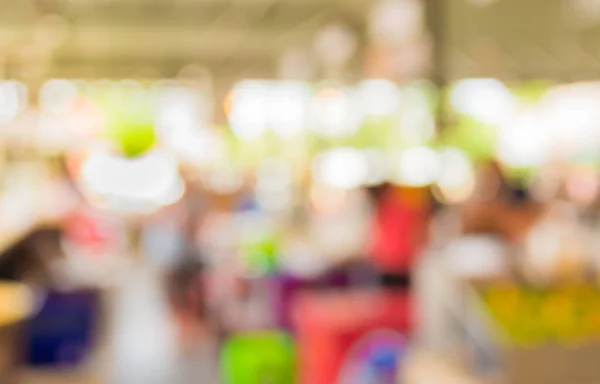 Imagem Pessoas Desfocadas Banca Comida Com Bokeh Para Uso Segundo — Fotografia de Stock