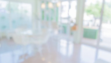 Arka plan kullanımı için oturma odasının bulanık görüntüsü .