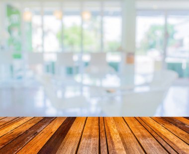 Arka plan kullanımı için oturma odasının bulanık görüntüsü .