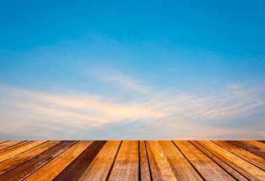 Arkaplan kullanımı için açık gökyüzünün gündüz görüntüsü .