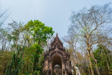 Phayao ilçesindeki eski tapınak, Phayao Eyaleti, Tayland (Wat Analyo Thipayaram)