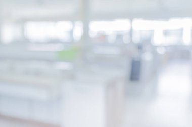 Eczane arkaplan kullanımı için eski laboratuvarın bulanık görüntüsü .