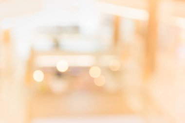 Alışveriş merkezinin bulanık görüntüsü ve arka plan kullanımı için insanlar .