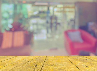 Arka plan kullanımı için oturma odasının klasik ton bulanık görüntüsü .