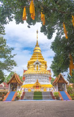 Wat Phrathat Doi Saket (Saket) Tapınağı, Chiang Mai Tayland.