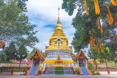Wat Phrathat Doi Saket (Saket) Tapınağı, Chiang Mai Tayland.
