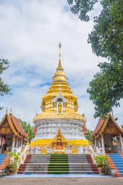 Wat Phrathat Doi Saket (Saket) Tapınağı, Chiang Mai Tayland.