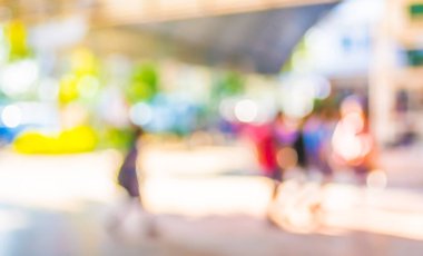 Arkaplan kullanımı için Bokeh ile okul etkinliğinin bulanık görüntüsü .