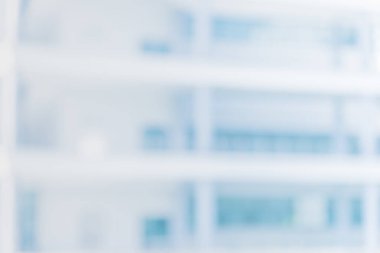 Bulanıklık görüntü ofis pencere ve kapı ile parlak ve temiz sesi için arka plan kullanım bokeh.