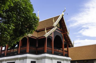Wat Puak Taem tapınağı, Chiang Mai Tayland 'daki eski tapınak..