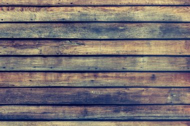 Eski ahşap duvar arka planının görüntüsü. (Klasik ton))