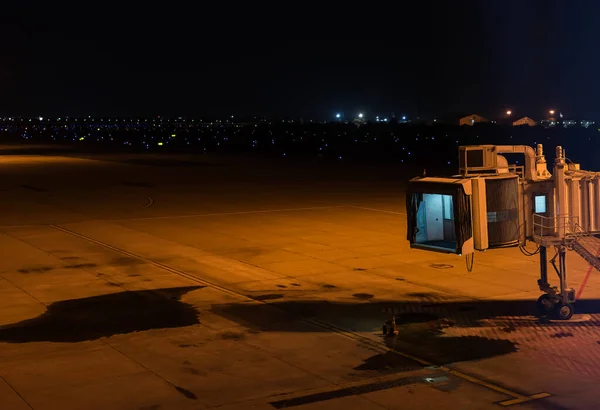 Immagine Del Ponte Passeggeri All Aeroporto Edificio Partenza — Foto Stock