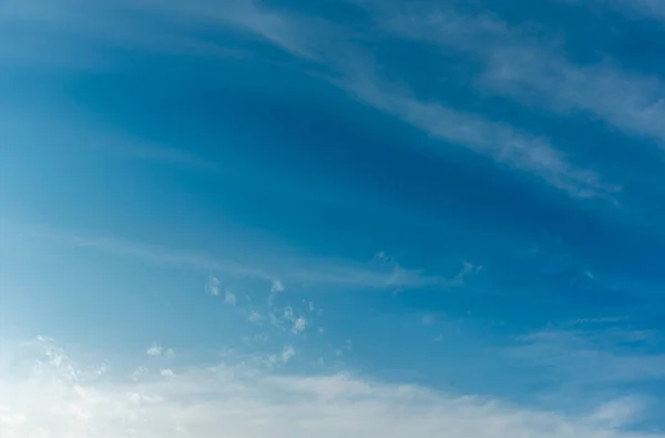 Afbeelding Van Blauwe Lucht Witte Wolken Dag Tijd Voor Achtergrondgebruik — Stockfoto