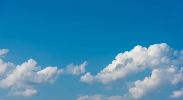 Imagem Céu Azul Nuvem Branca Dia Para Uso Segundo Plano — Fotografia de Stock