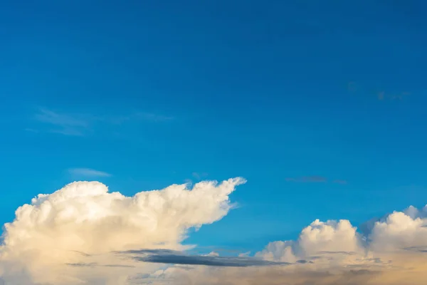 Image Blue Sky White Cloud Day Time Background Usage Horizontal — Stock Photo, Image