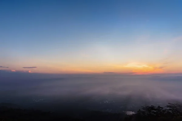 Панорамное Изображение Провинции Чиангмай Таиланд Старый Вид Город Высоты Угла — стоковое фото