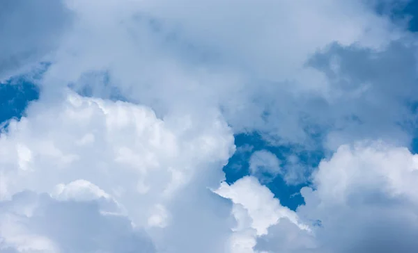 Imagem Céu Azul Nuvens Brancas Dia — Fotografia de Stock
