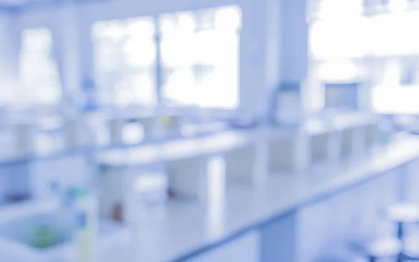 Розмите Зображення Сучасної Лабораторії Фармацевтичного Фонового Використання — стокове фото