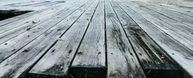 Perspektif ahşap tablonun klasik ton görüntüsü.