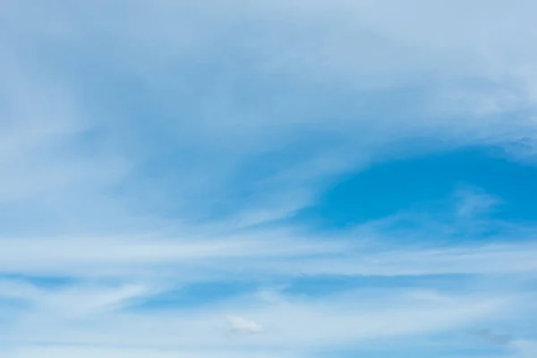 Afbeelding Van Blauwe Lucht Witte Wolk Dag Tijd Voor Achtergrondgebruik — Stockfoto