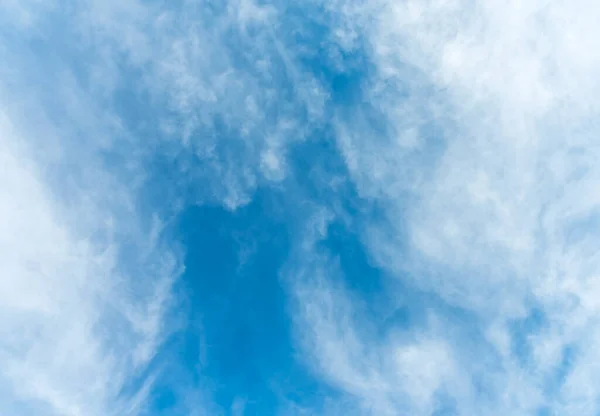 Imagem Céu Azul Nuvens Brancas Dia — Fotografia de Stock