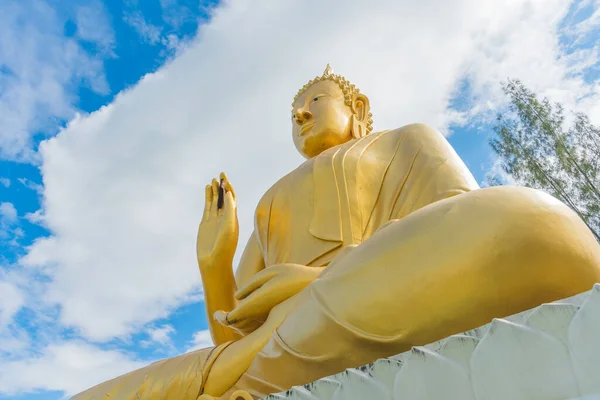 Imagem Favo Mel Abelha Mão Estátua Buddha — Fotografia de Stock