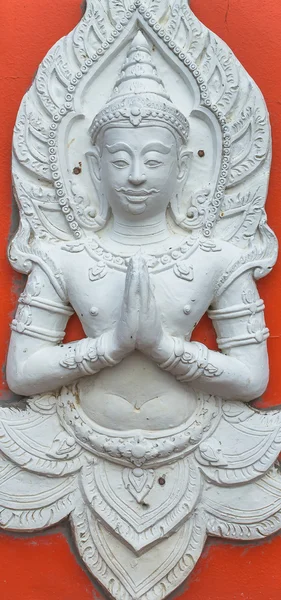Holy white statue — Stock Photo, Image