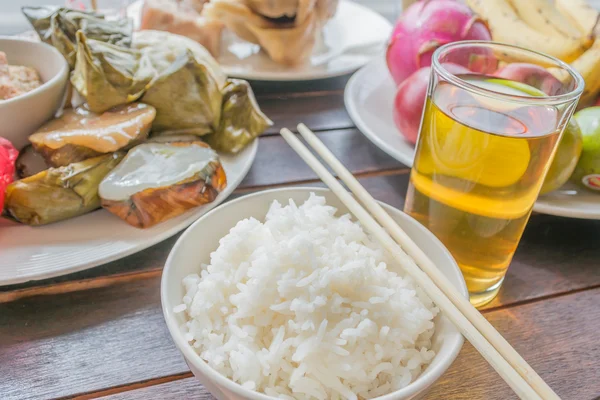 Comida de Ano Novo chinease — Fotografia de Stock