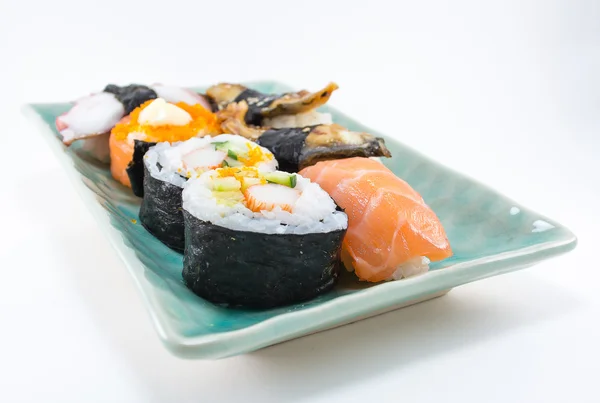 Mieszane sushi — Zdjęcie stockowe